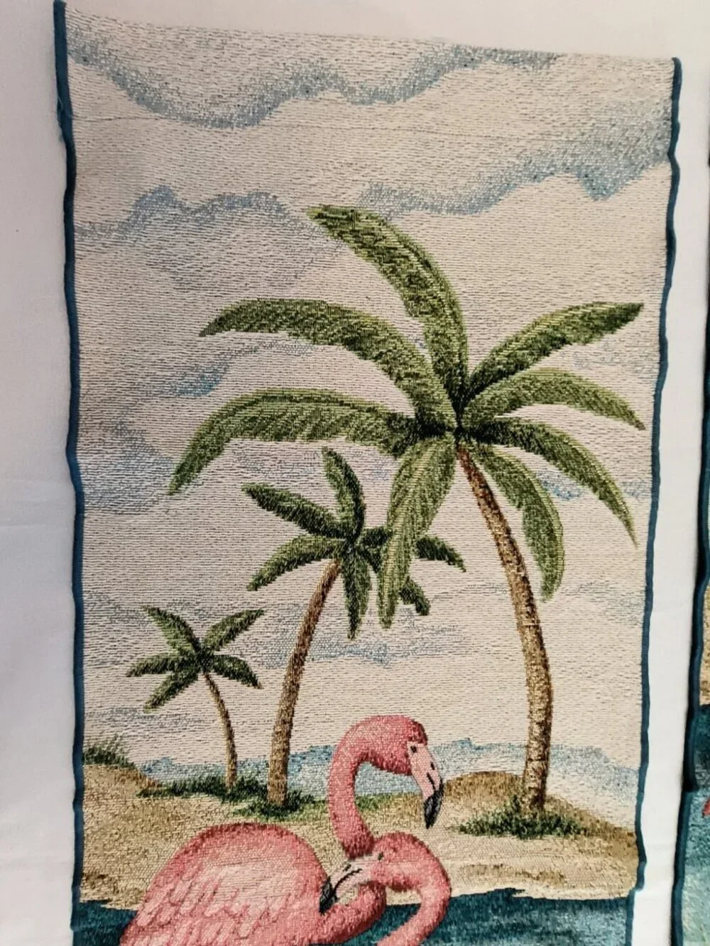2-piece flamingo-design wall tapestry set 35